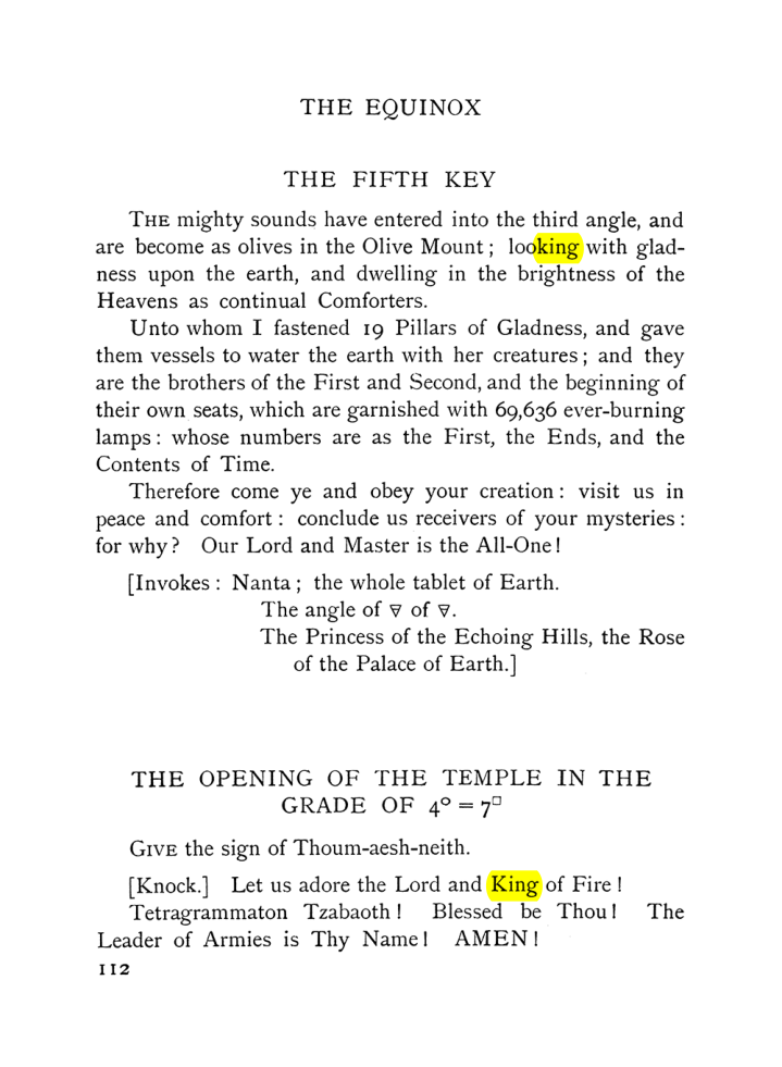 Original scan of The Equinox (Volume I, Number VII), PDF page 154
