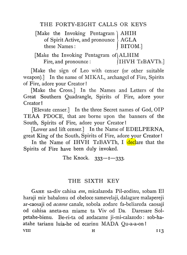 Original scan of The Equinox (Volume I, Number VII), PDF page 155