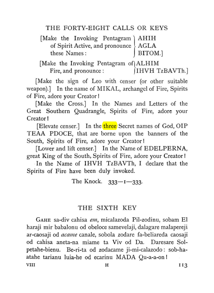 Original scan of The Equinox (Volume I, Number VII), PDF page 155