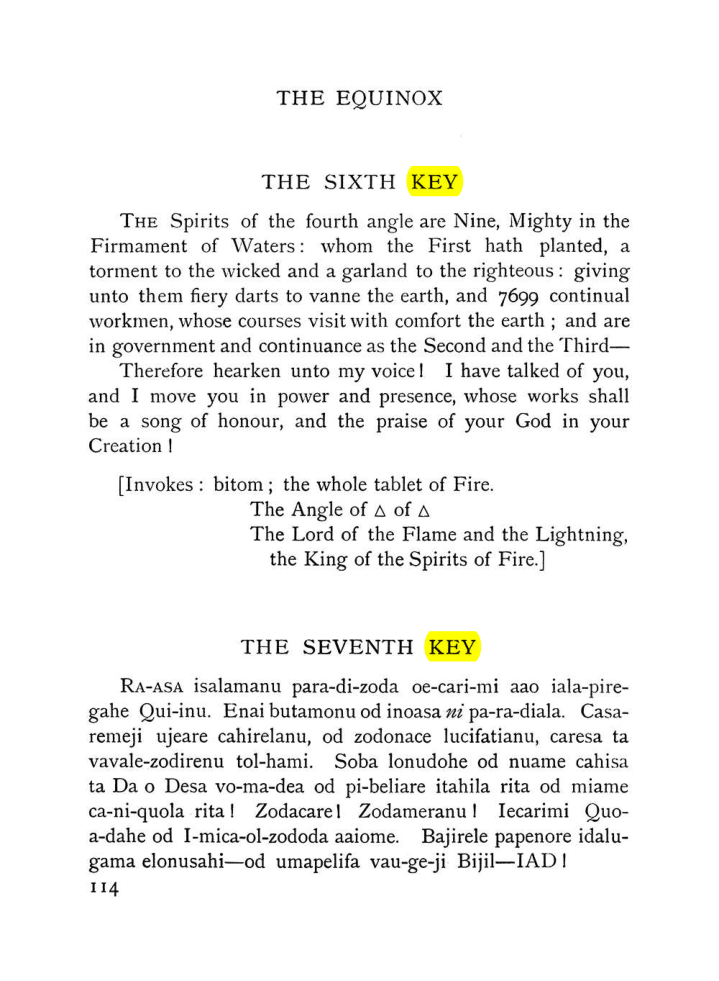 Original scan of The Equinox (Volume I, Number VII), PDF page 156