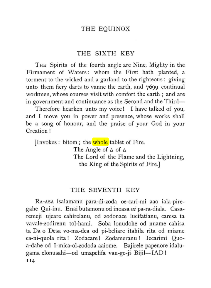 Original scan of The Equinox (Volume I, Number VII), PDF page 156
