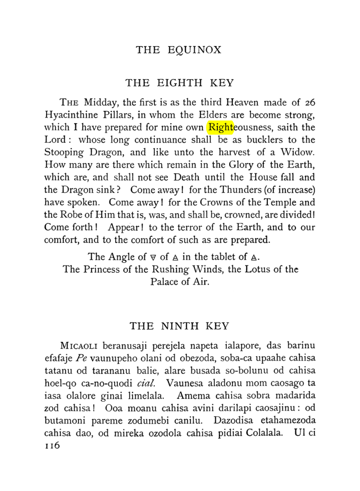 Original scan of The Equinox (Volume I, Number VII), PDF page 158
