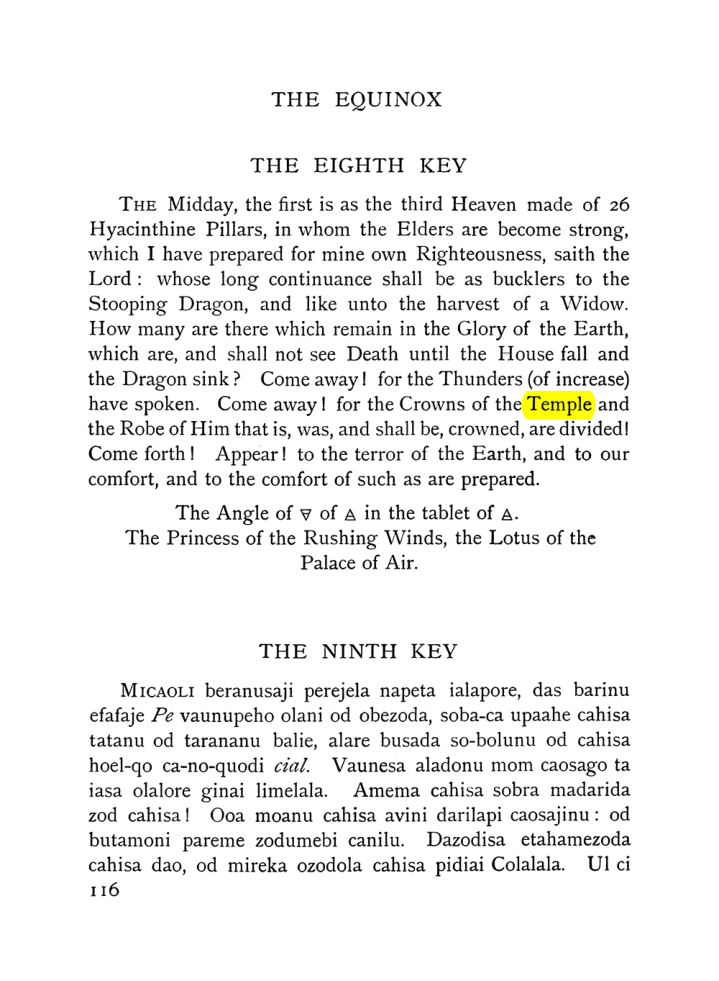 Original scan of The Equinox (Volume I, Number VII), PDF page 158