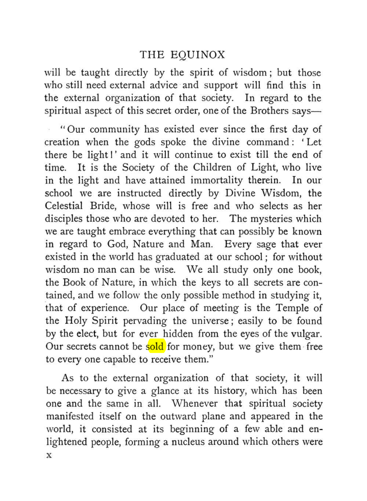 Original scan of The Equinox (Volume I, Number VII), PDF page 16