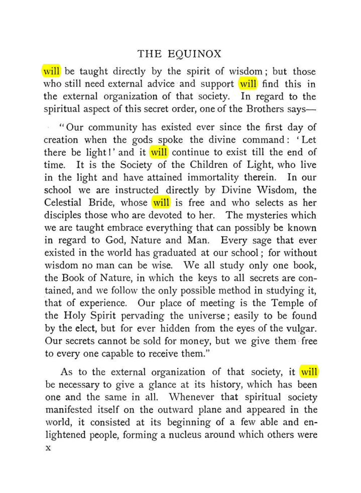 Original scan of The Equinox (Volume I, Number VII), PDF page 16