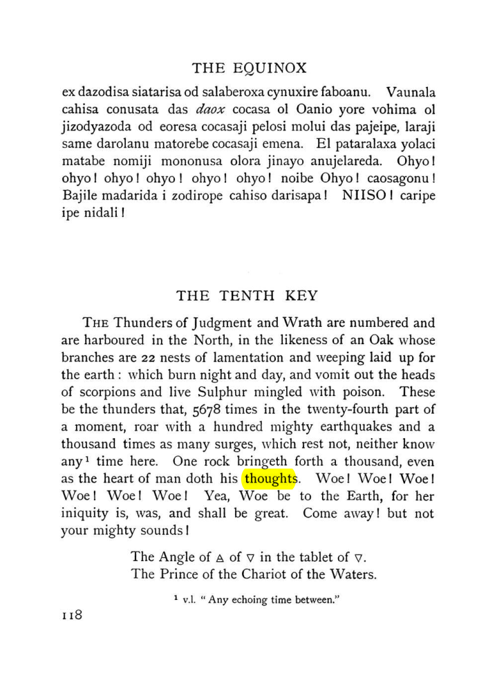Original scan of The Equinox (Volume I, Number VII), PDF page 160