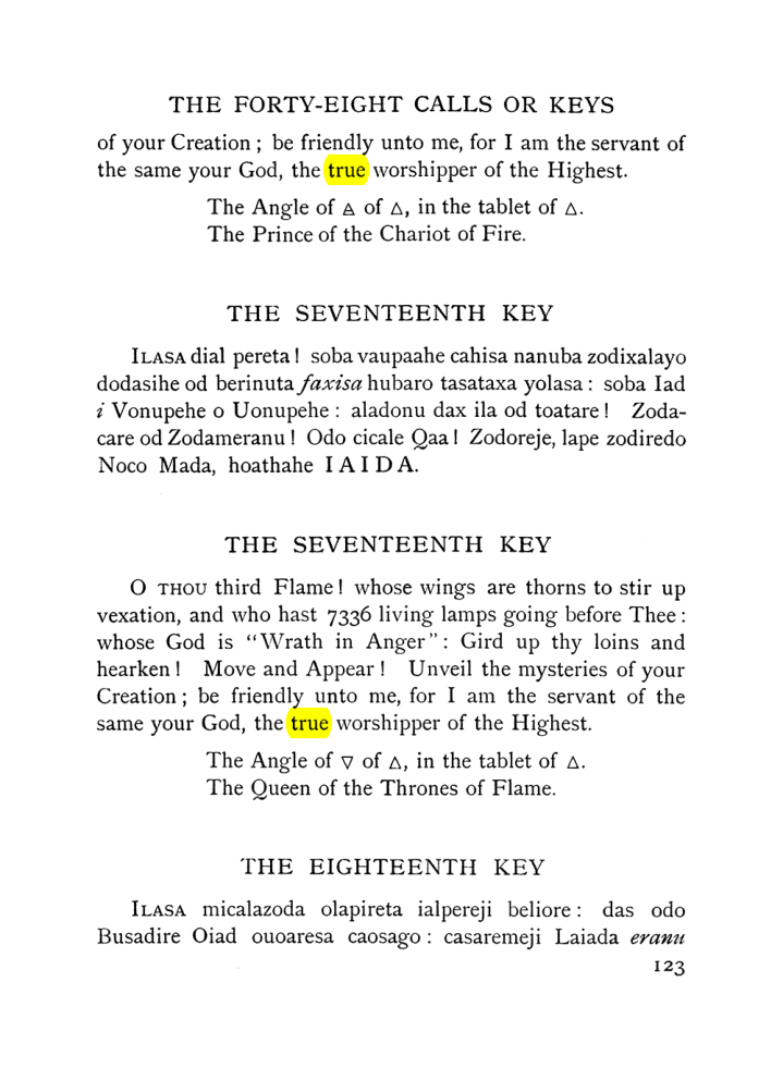 Original scan of The Equinox (Volume I, Number VII), PDF page 165