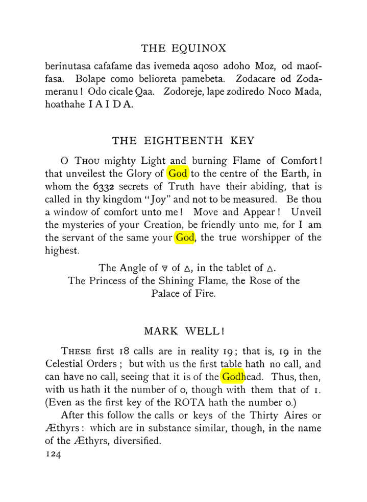 Original scan of The Equinox (Volume I, Number VII), PDF page 166