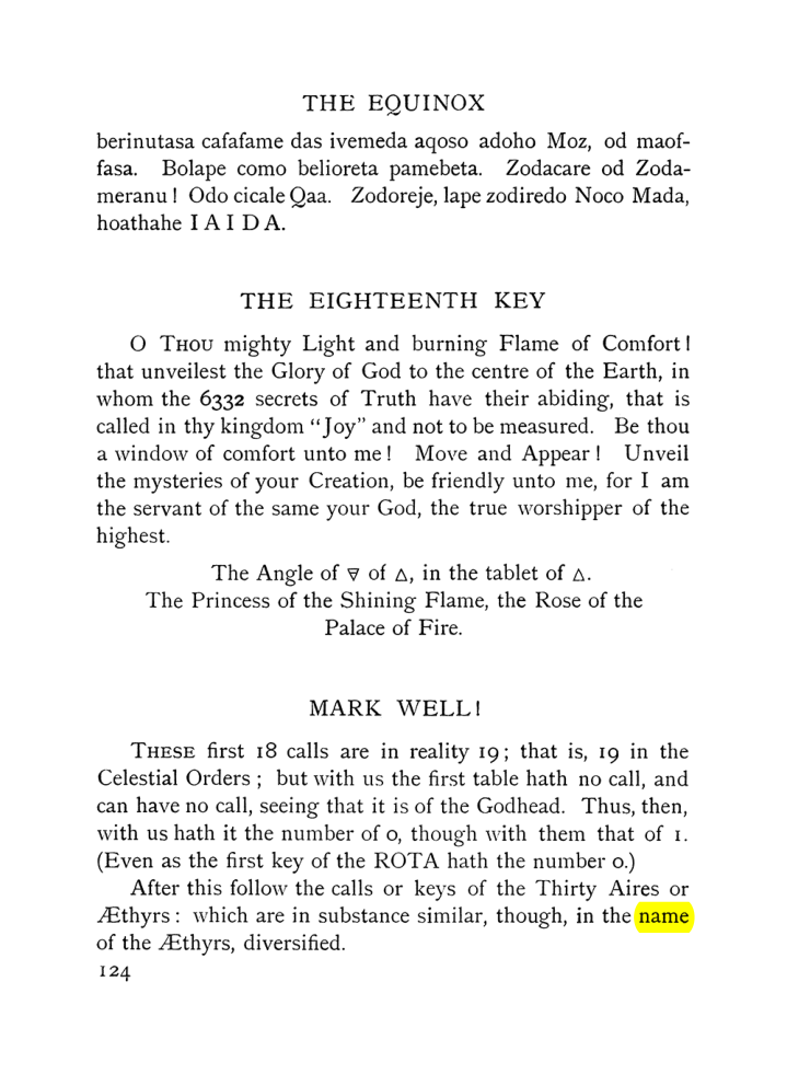 Original scan of The Equinox (Volume I, Number VII), PDF page 166
