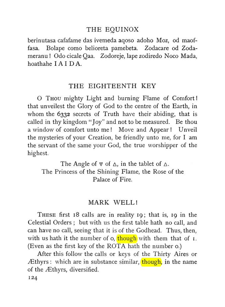 Original scan of The Equinox (Volume I, Number VII), PDF page 166