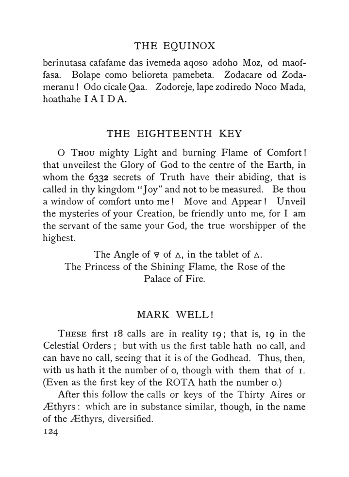 Original scan of The Equinox (Volume I, Number VII), PDF page 166