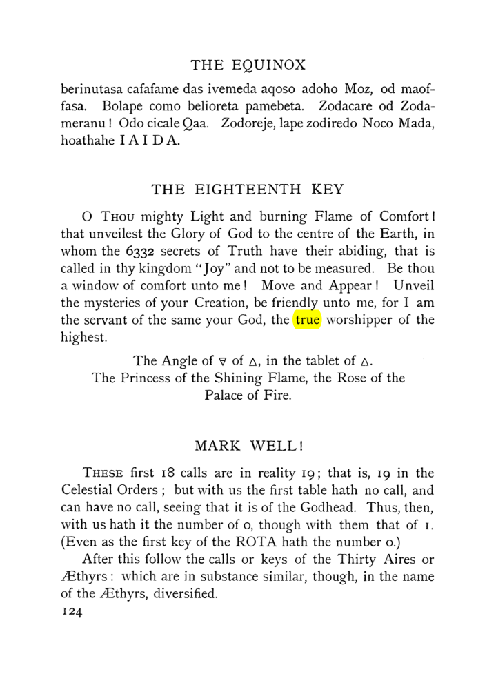 Original scan of The Equinox (Volume I, Number VII), PDF page 166