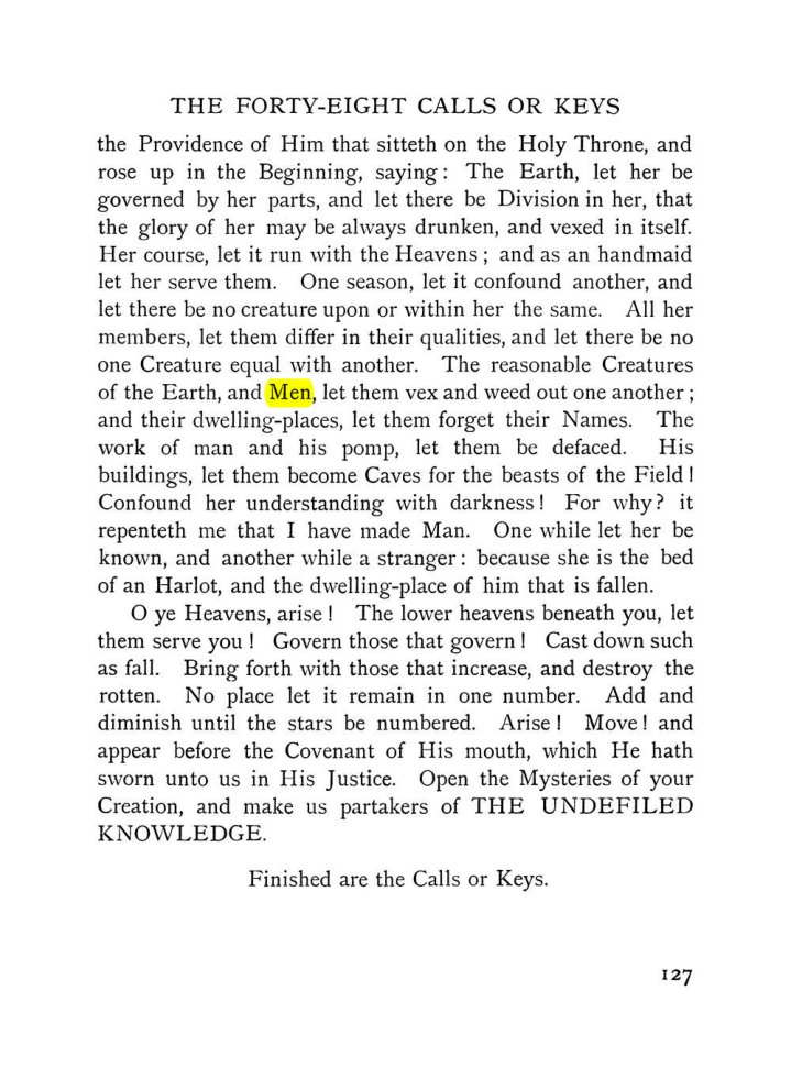 Original scan of The Equinox (Volume I, Number VII), PDF page 169