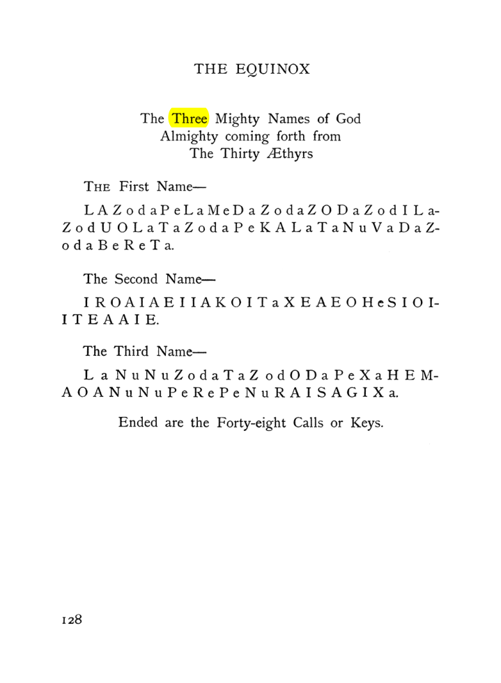 Original scan of The Equinox (Volume I, Number VII), PDF page 170