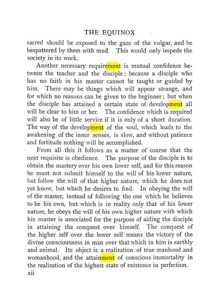 Original scan of The Equinox (Volume I, Number VII), PDF page 18