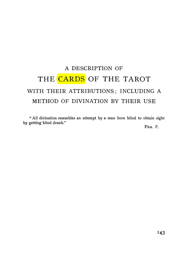Original scan of The Equinox (Volume I, Number VII), PDF page 185