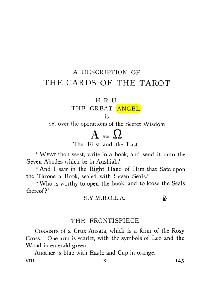 Original scan of The Equinox (Volume I, Number VII), PDF page 187