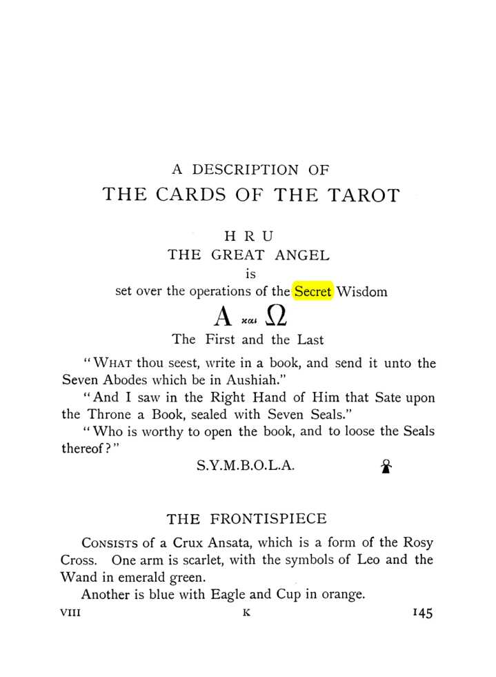 Original scan of The Equinox (Volume I, Number VII), PDF page 187