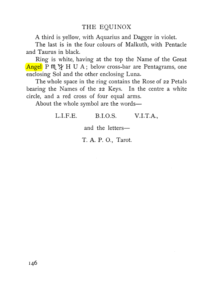 Original scan of The Equinox (Volume I, Number VII), PDF page 188