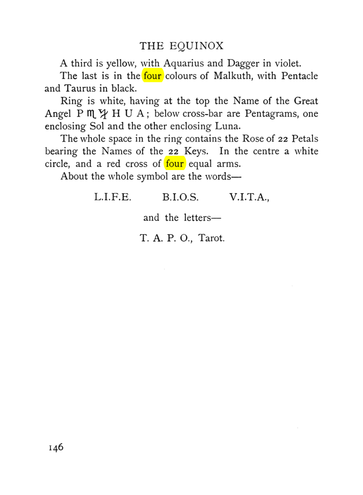 Original scan of The Equinox (Volume I, Number VII), PDF page 188