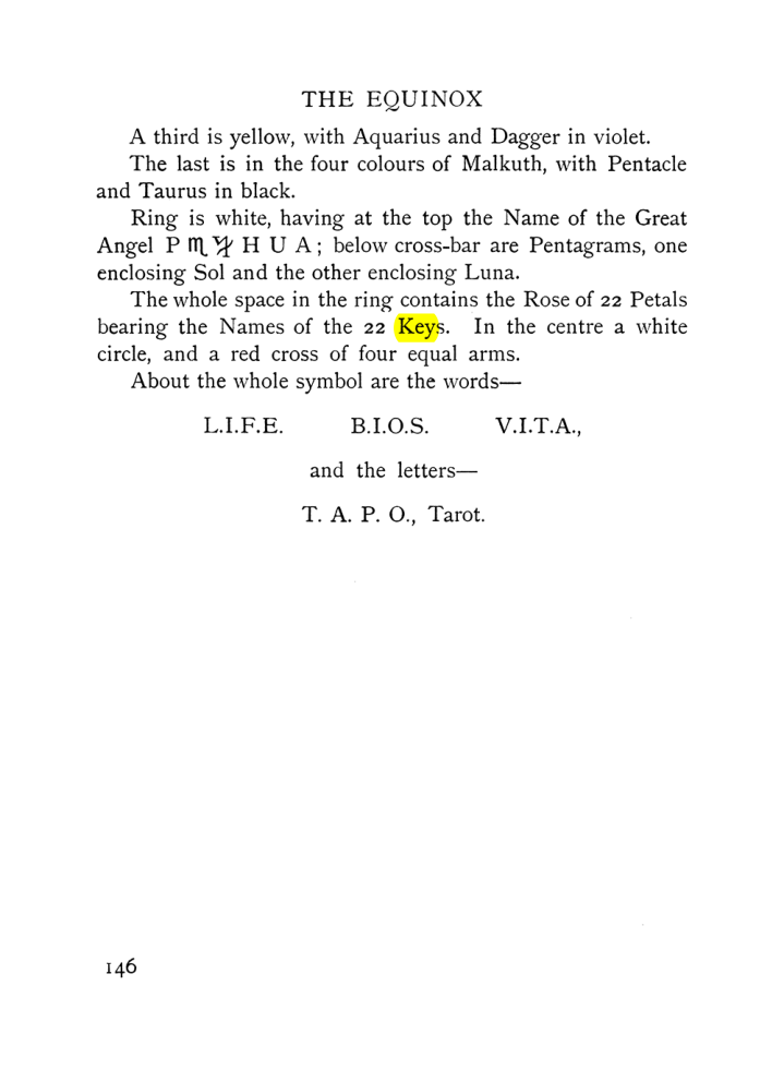 Original scan of The Equinox (Volume I, Number VII), PDF page 188