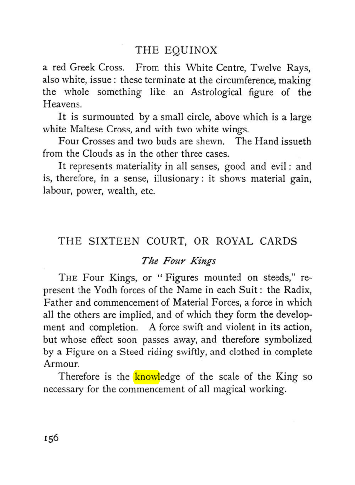 Original scan of The Equinox (Volume I, Number VII), PDF page 198