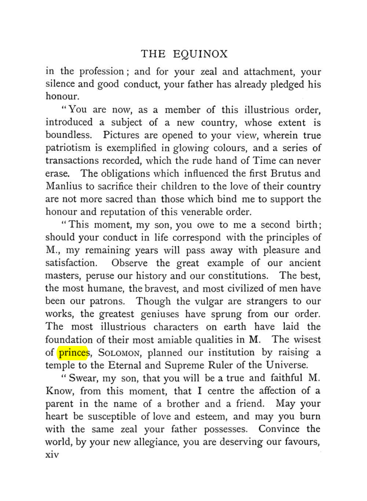 Original scan of The Equinox (Volume I, Number VII), PDF page 20
