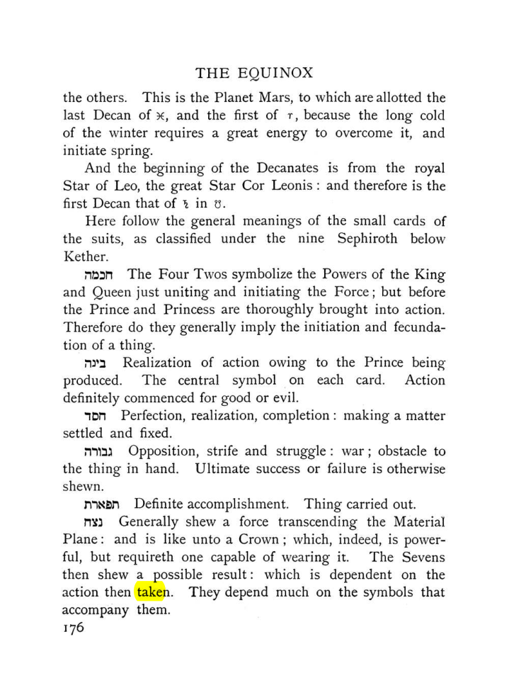 Original scan of The Equinox (Volume I, Number VII), PDF page 218