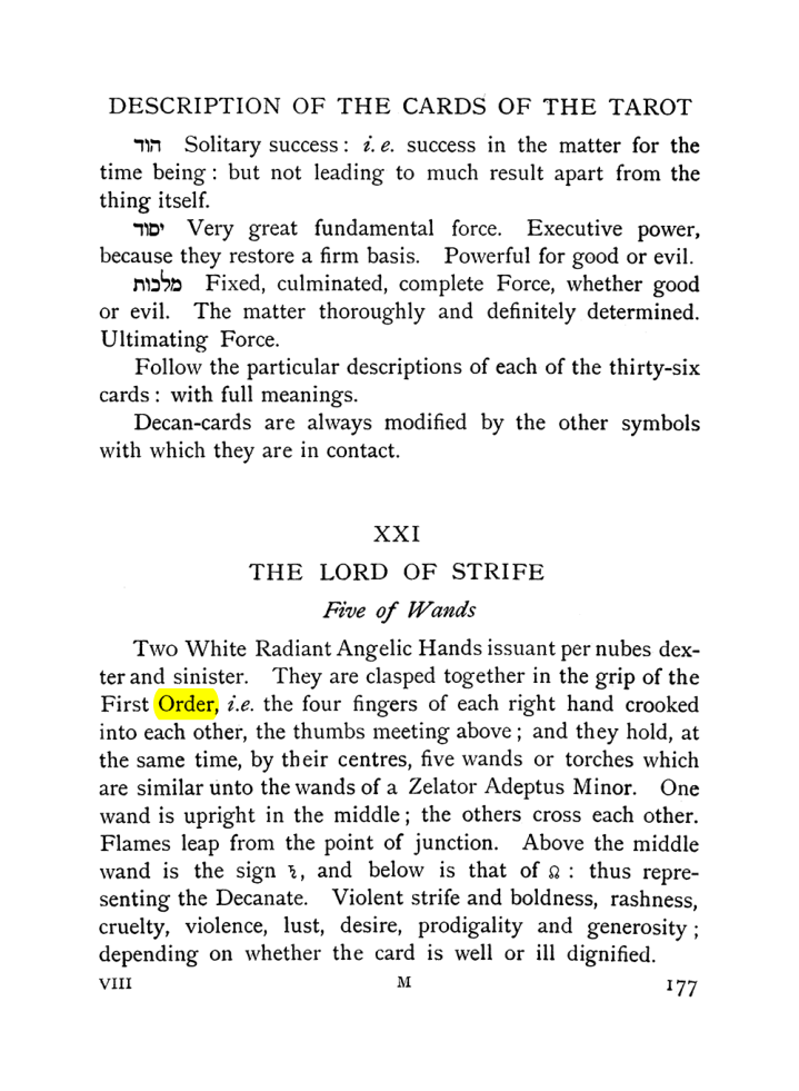 Original scan of The Equinox (Volume I, Number VII), PDF page 219