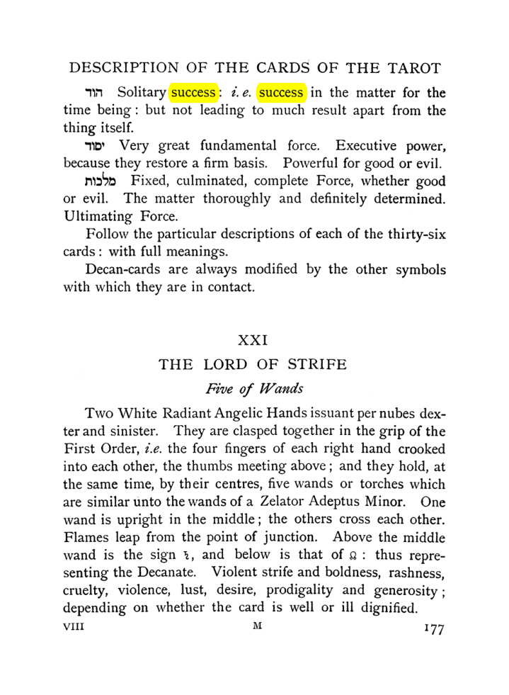 Original scan of The Equinox (Volume I, Number VII), PDF page 219