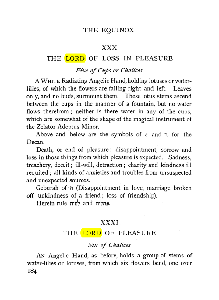 Original scan of The Equinox (Volume I, Number VII), PDF page 226