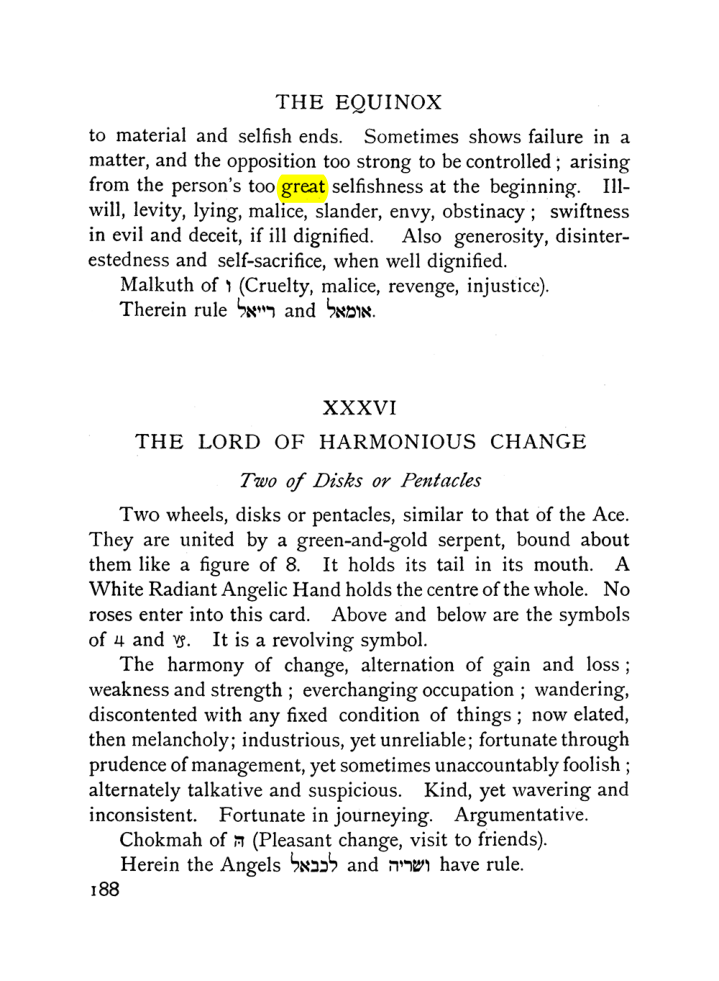 Original scan of The Equinox (Volume I, Number VII), PDF page 230