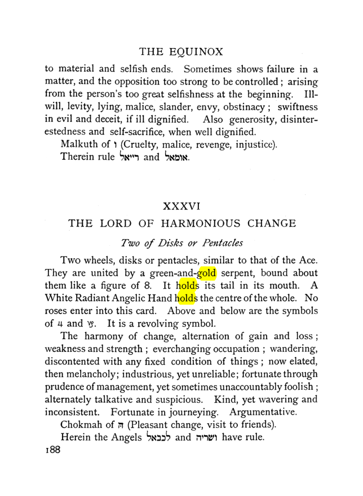 Original scan of The Equinox (Volume I, Number VII), PDF page 230