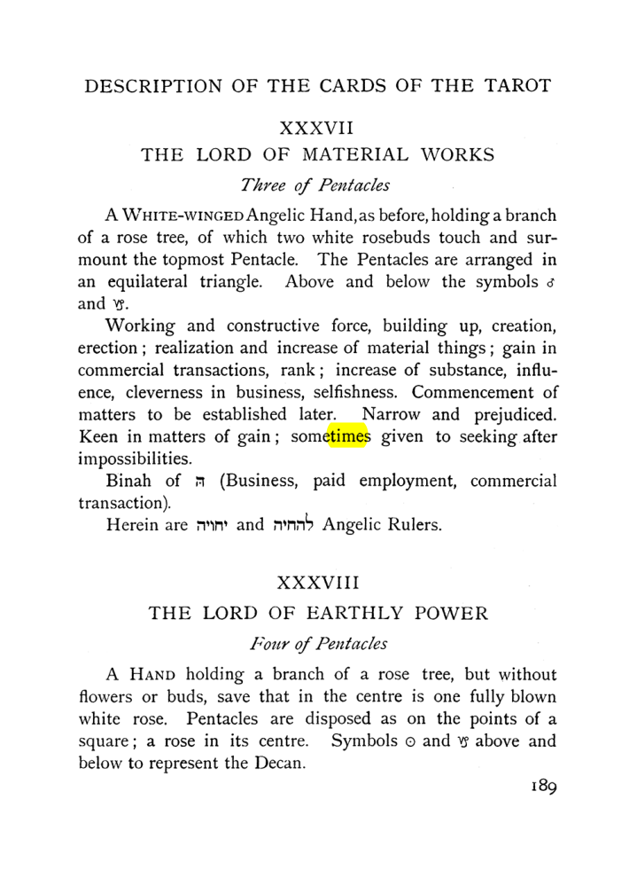 Original scan of The Equinox (Volume I, Number VII), PDF page 231