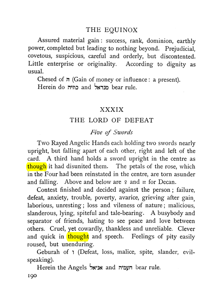 Original scan of The Equinox (Volume I, Number VII), PDF page 232