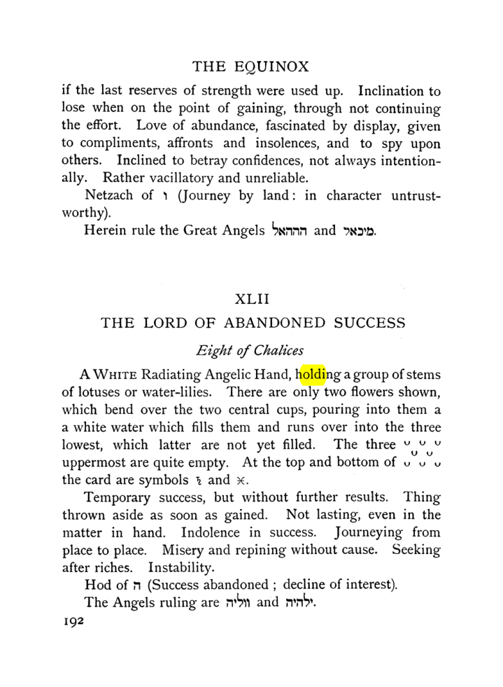 Original scan of The Equinox (Volume I, Number VII), PDF page 234