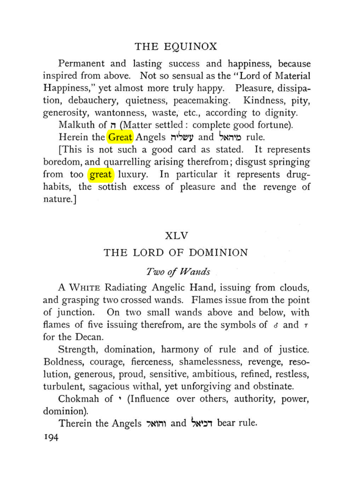 Original scan of The Equinox (Volume I, Number VII), PDF page 236