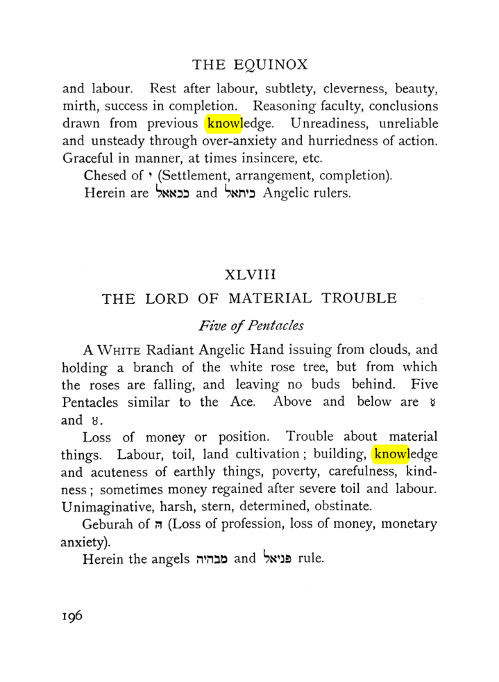 Original scan of The Equinox (Volume I, Number VII), PDF page 238
