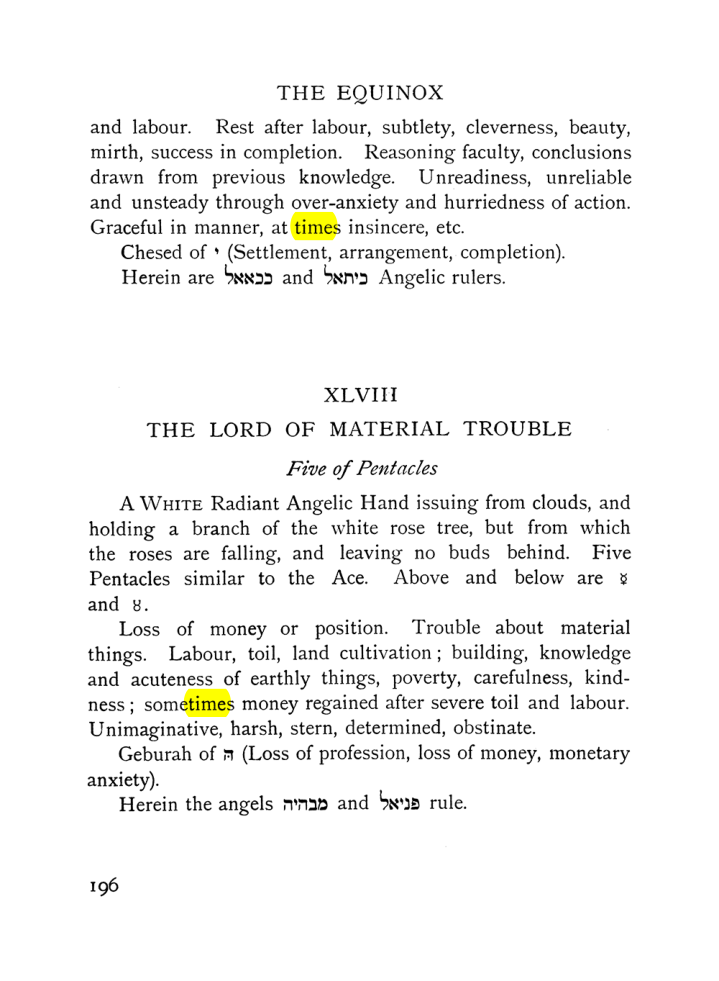 Original scan of The Equinox (Volume I, Number VII), PDF page 238