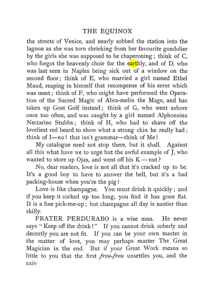 Original scan of The Equinox (Volume I, Number VII), PDF page 24