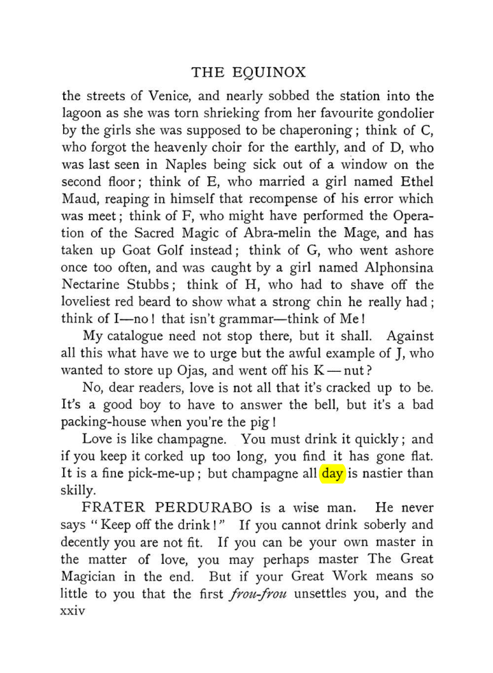Original scan of The Equinox (Volume I, Number VII), PDF page 24