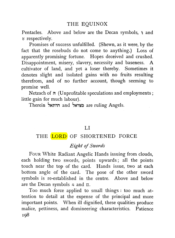 Original scan of The Equinox (Volume I, Number VII), PDF page 240