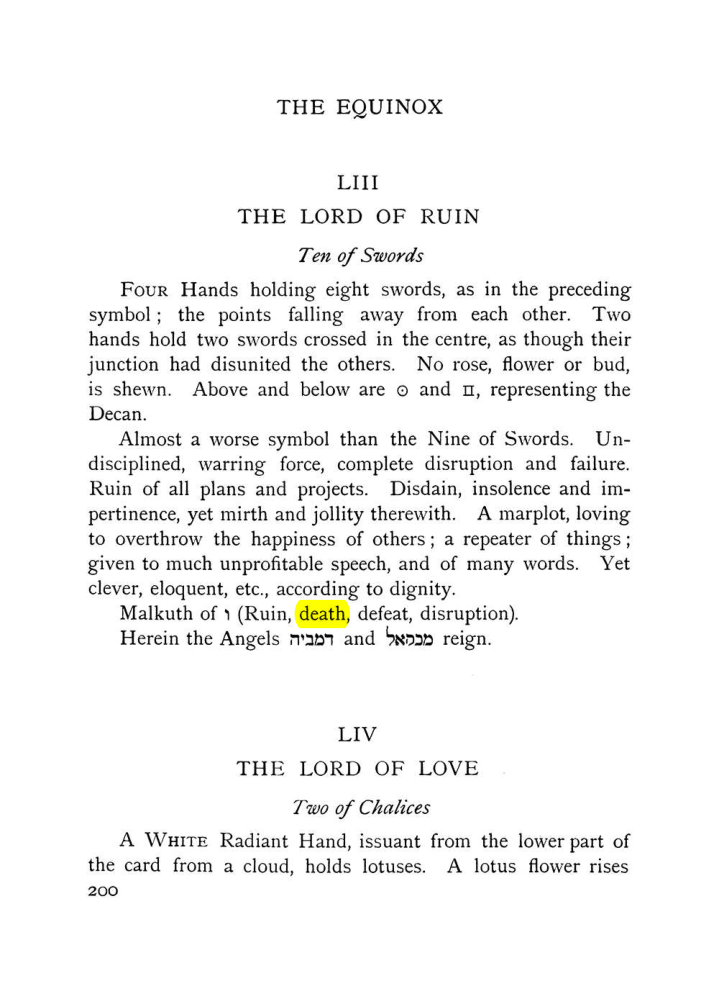 Original scan of The Equinox (Volume I, Number VII), PDF page 242