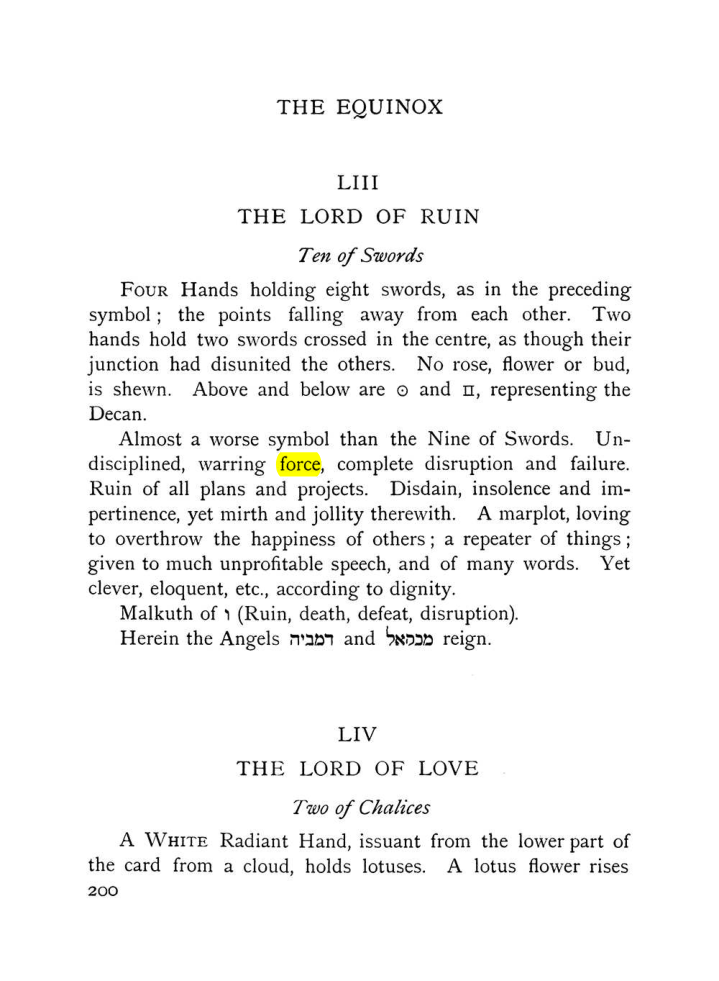 Original scan of The Equinox (Volume I, Number VII), PDF page 242