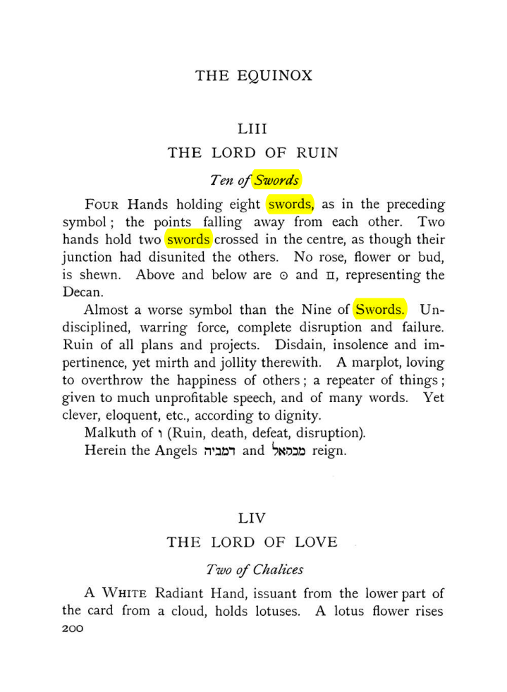 Original scan of The Equinox (Volume I, Number VII), PDF page 242
