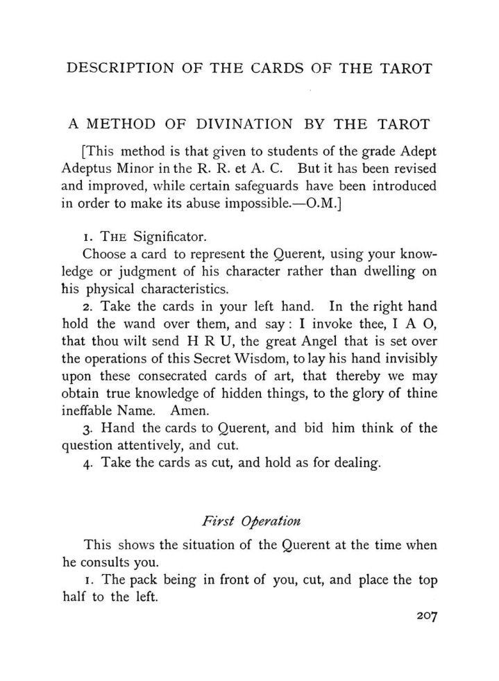 Original scan of The Equinox (Volume I, Number VII), PDF page 249