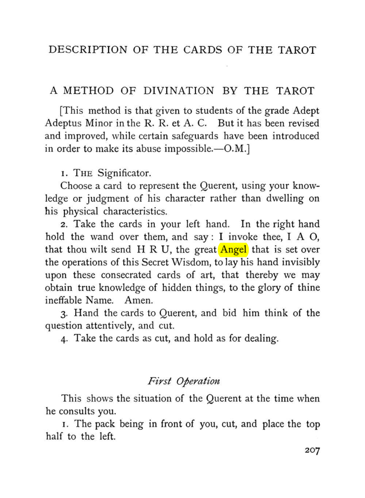 Original scan of The Equinox (Volume I, Number VII), PDF page 249