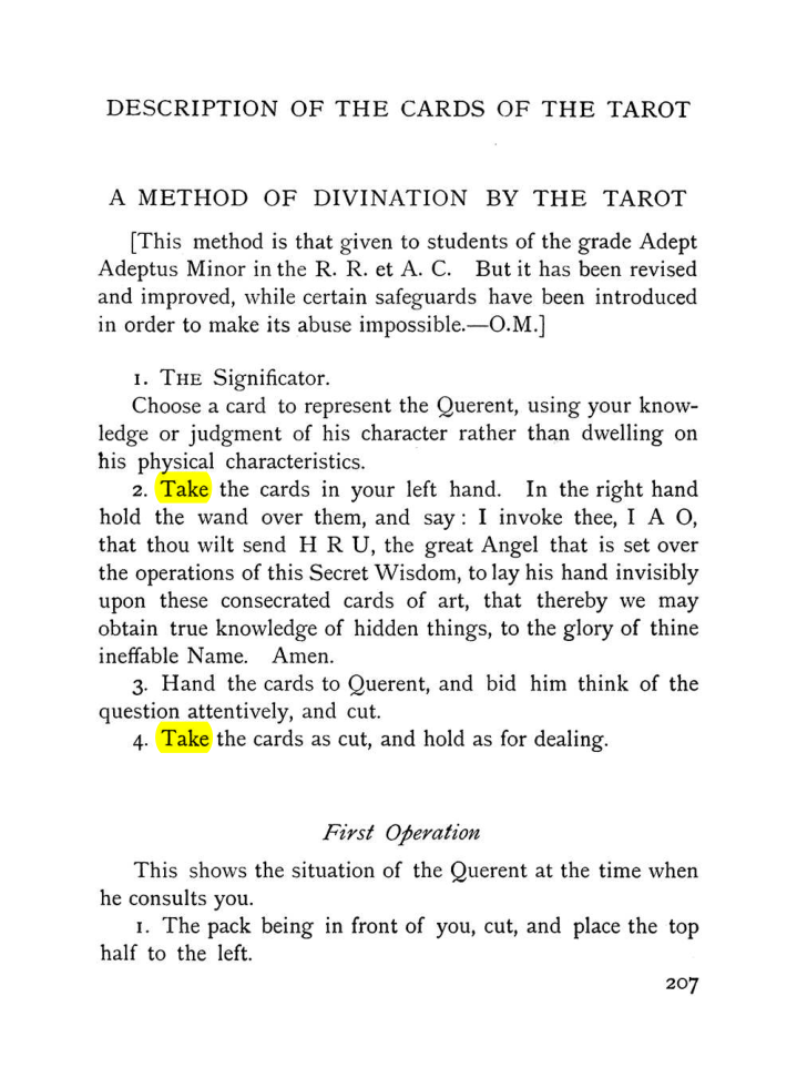 Original scan of The Equinox (Volume I, Number VII), PDF page 249