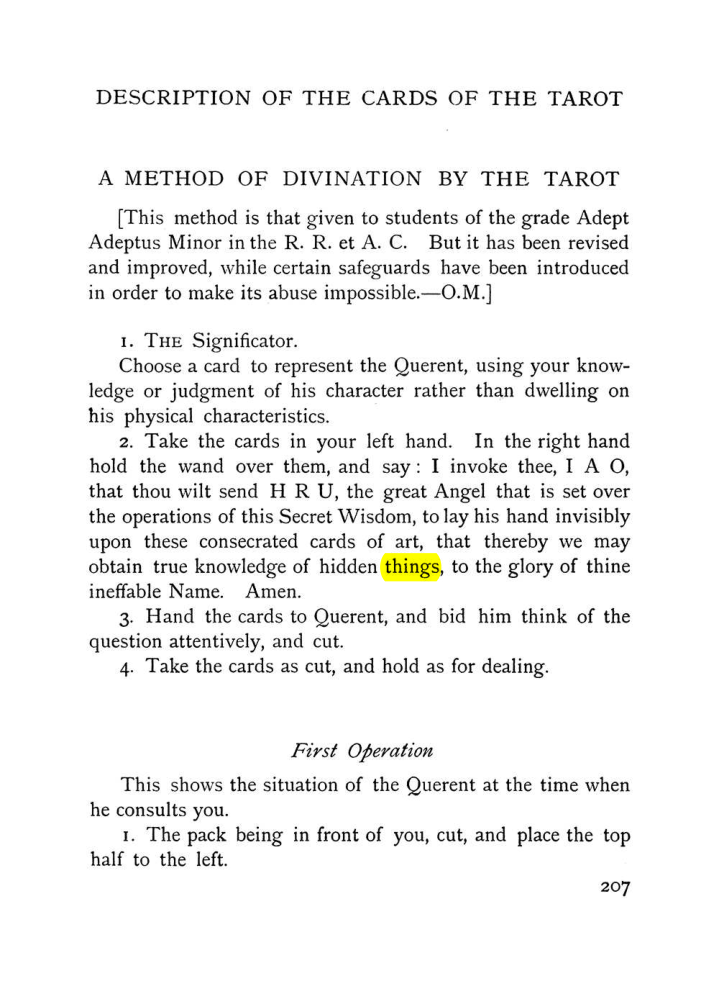 Original scan of The Equinox (Volume I, Number VII), PDF page 249