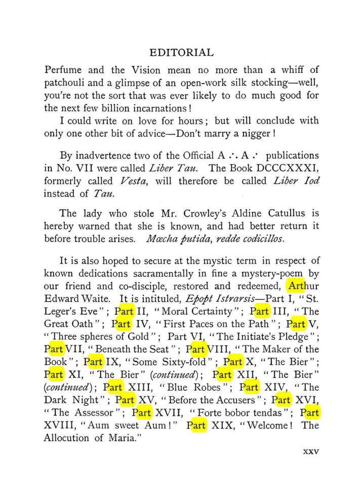 Original scan of The Equinox (Volume I, Number VII), PDF page 25